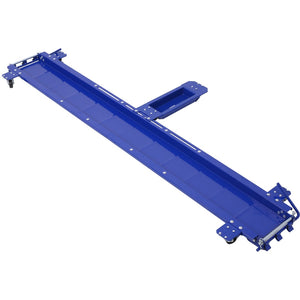 English Elm Motorcycle Dolly Heavy Duty Steel Garage Storage Mover with Six Swivel Casters Blue W465101849
