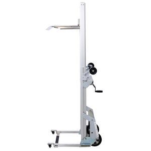 English Elm Aluminum Portable Load Lifter with Folding Frame and Integrated Ramp for Warehouse Use W465104037