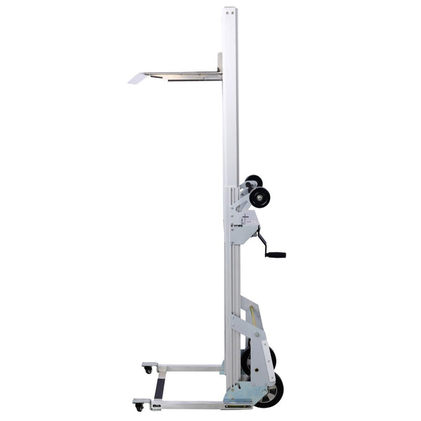 English Elm Aluminum Portable Load Lifter with Folding Frame and Integrated Ramp for Warehouse Use W465104037