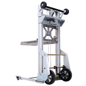 English Elm Aluminum Portable Load Lifter with Folding Frame and Integrated Ramp for Warehouse Use W465104037