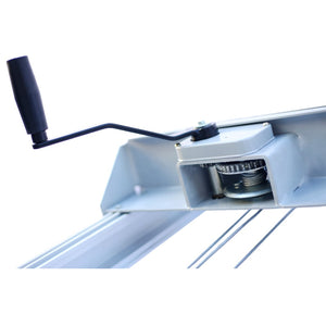 English Elm Aluminum Portable Load Lifter with Folding Frame and Integrated Ramp for Warehouse Use W465104037