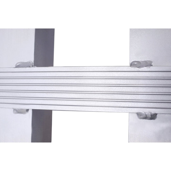 English Elm Heavy-duty Aluminum Loading Ramps with Serrated Grip Rungs for Atv Motorcycle Tractor W465104161
