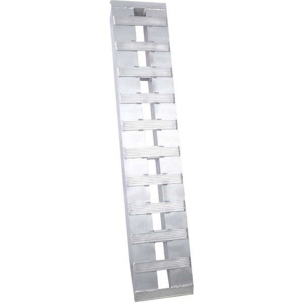 English Elm Heavy-duty Aluminum Loading Ramps with Serrated Grip Rungs for Atv Motorcycle Tractor W465104161