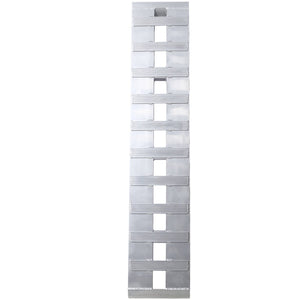 English Elm Heavy-duty Aluminum Loading Ramps with Serrated Grip Rungs for Atv Motorcycle Tractor W465104161