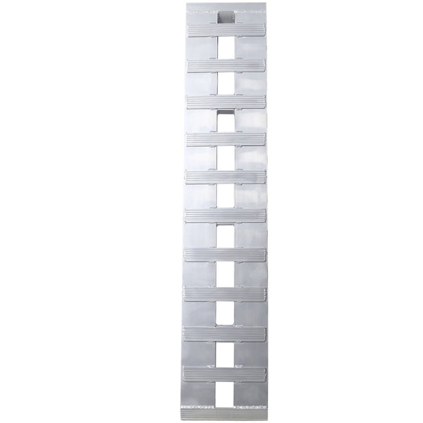 English Elm Heavy-duty Aluminum Loading Ramps with Serrated Grip Rungs for Atv Motorcycle Tractor W465104161