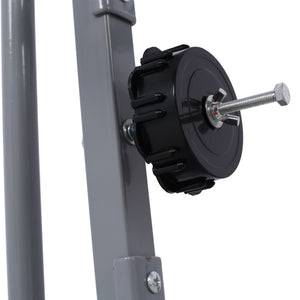 English Elm Global Steel Tree Masking Station with Four Roll Bars Wheeled Base for Auto Body Shops W465105150