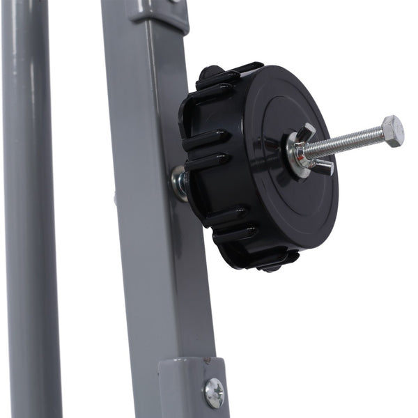 English Elm Global Steel Tree Masking Station with Four Roll Bars Wheeled Base for Auto Body Shops W465105150