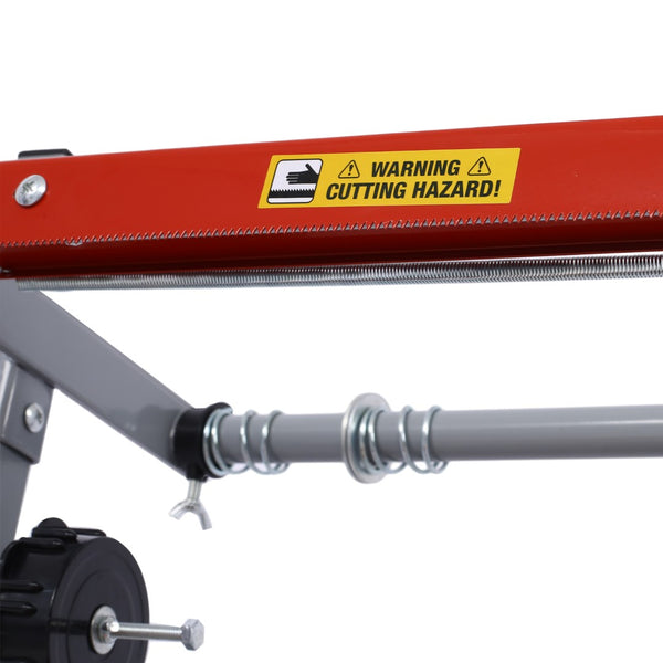 English Elm Global Steel Tree Masking Station with Four Roll Bars Wheeled Base for Auto Body Shops W465105150