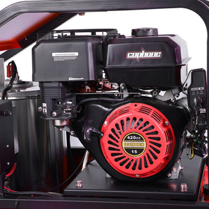 English Elm Hot Water Commercial Pressure Washer 4000 Psi Gasoline Engine Electric Start Mobile W465106361