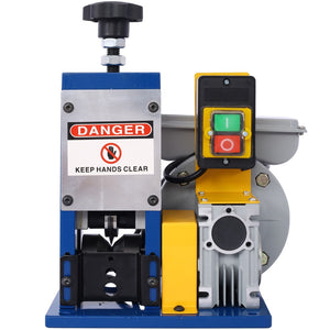 English Elm Automatic Copper Wire Stripping Machine 180w Motorized Recycling Tool for Awg Scrap W465106363