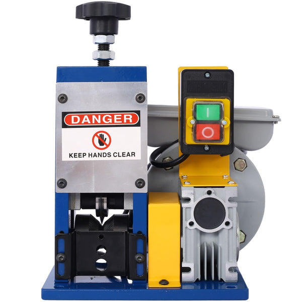 English Elm Automatic Copper Wire Stripping Machine 180w Motorized Recycling Tool for Awg Scrap W465106363