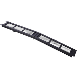 English Elm 80" Folding Steel Loading Ramp 500 Lb Capacity Mesh Surface Truck Atv Motorcycle W465106377