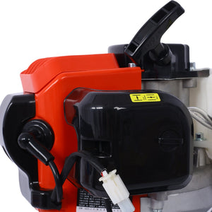 English Elm V-type 52cc Gas One Man Post Hole Digger for Fence Deck and Landscaping Work W465109906
