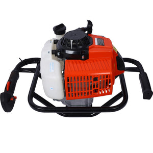 English Elm 2.7hp Gas Post Hole Digger 63cc Two-stroke Engine Epa Certified Auger Drill W465109917