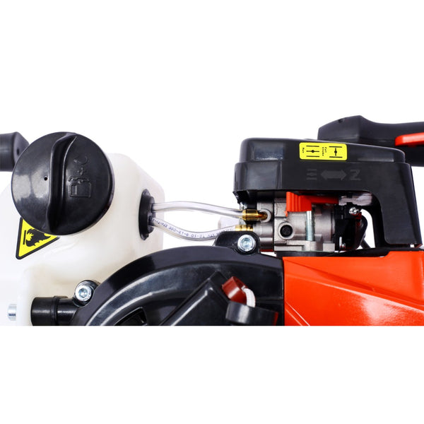English Elm 2.7hp Two-person Gas Auger 63cc Engine Fence Post Hole Digger with Standard Bit Shaft W465109919
