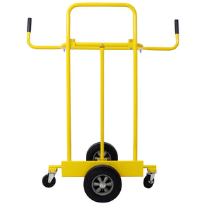 English Elm Steel Panel Cart Heavy Duty Drywall Dolly 750lb Capacity Folding Job Site Mover W465110080