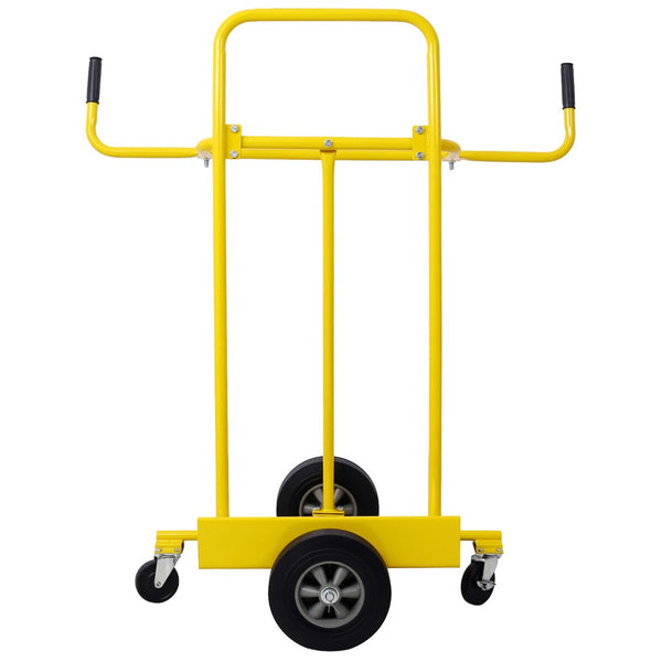 English Elm Steel Panel Cart Heavy Duty Drywall Dolly 750lb Capacity Folding Job Site Mover W465110080