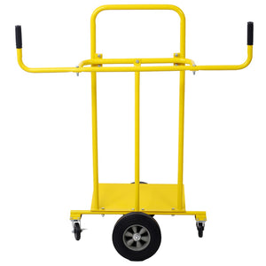 English Elm Steel Panel Cart Heavy Duty Drywall Dolly 750lb Capacity Folding Job Site Mover W465110080