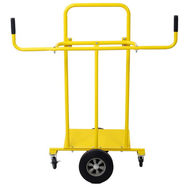 English Elm Steel Panel Cart Heavy Duty Drywall Dolly 750lb Capacity Folding Job Site Mover W465110080