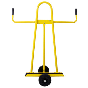 English Elm Steel Heavy Duty Panel Cart with Locking Wheels and 750 Lb Capacity for Job Sites W465110082