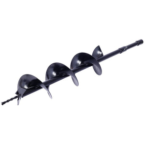English Elm Auger Replacement Bits 4 Piece Set for Planting Bulbs Fence Posts and Landscaping W465110098