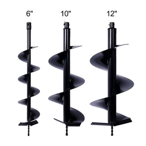 English Elm Auger Drill Bits Heavy Wall Construction for Bulb Planting and Fence Post Digging W465110110