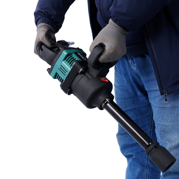 English Elm Industrial 1 Inch Air Impact Wrench 1900 Ft-lbs Pneumatic Drive for Heavy Trucks W465115135