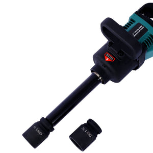 English Elm Industrial 1 Inch Air Impact Wrench 1900 Ft-lbs Pneumatic Drive for Heavy Trucks W465115135