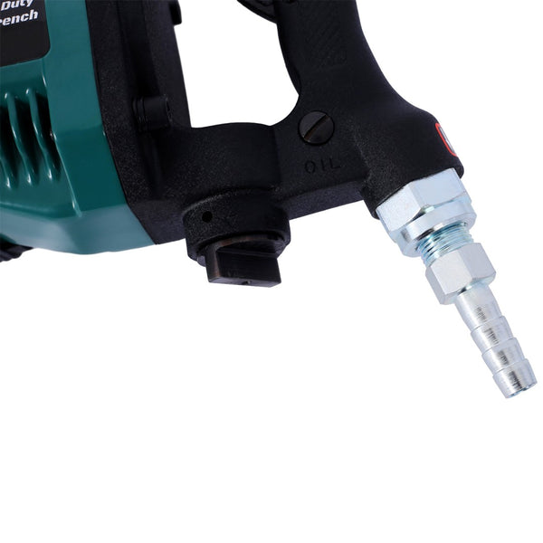 English Elm Industrial 1 Inch Air Impact Wrench 1900 Ft-lbs Pneumatic Drive for Heavy Trucks W465115135