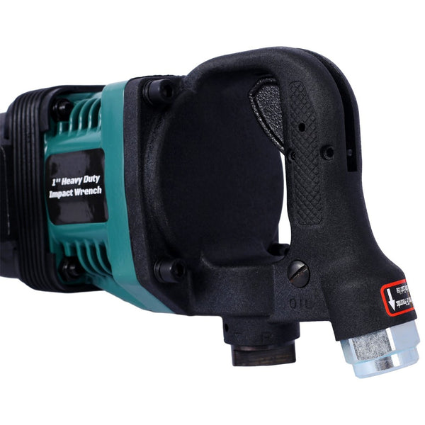 English Elm Industrial 1 Inch Air Impact Wrench 1900 Ft-lbs Pneumatic Drive for Heavy Trucks W465115135