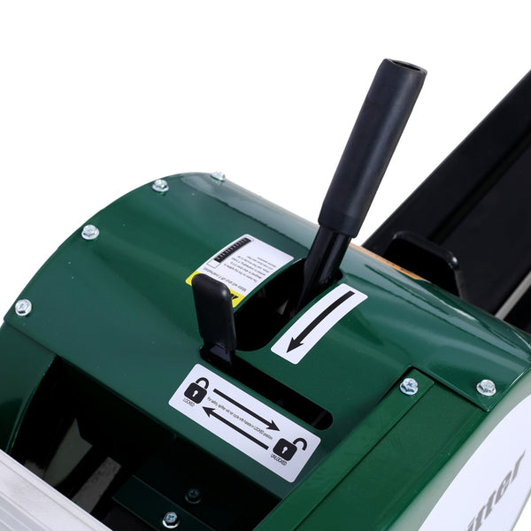 English Elm Double Flywheel Electric Log Splitter 12 Ton Kinetic Power Portable Firewood Processor W465119828