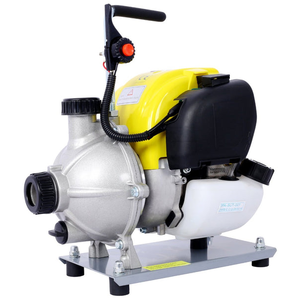 English Elm 38cc 4-stroke Gas Water Pump Portable High Volume Transfer for Irrigation Flood Control W465121002