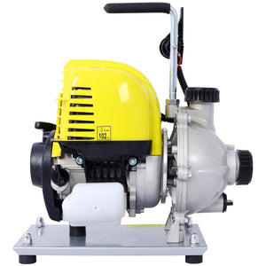 English Elm 38cc 4-stroke Gas Water Pump Portable High Volume Transfer for Irrigation Flood Control W465121002