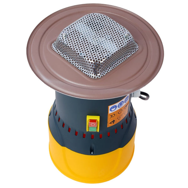 English Elm 25l Electric Grain Mill Heavy Duty Farm Grinder with 5 Sieves for Corn Wheat Feed W465121093