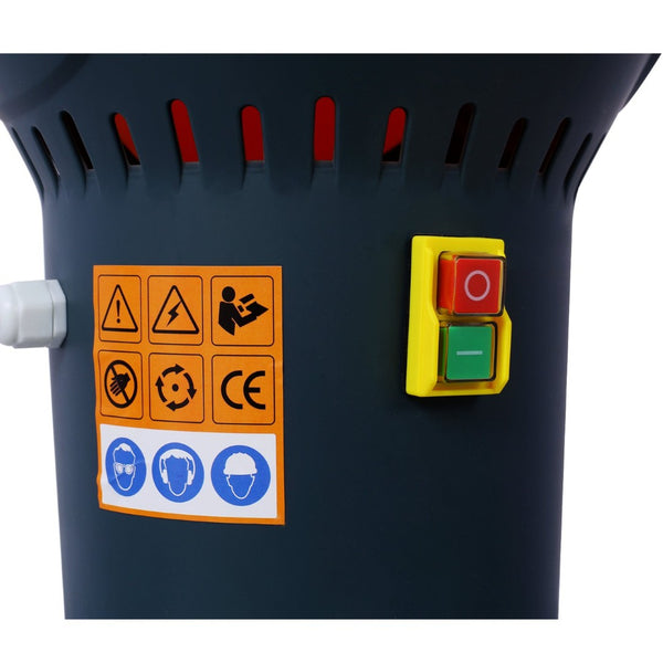 English Elm 25l Electric Grain Mill Heavy Duty Farm Grinder with 5 Sieves for Corn Wheat Feed W465121093