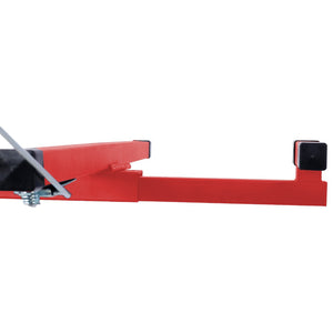 English Elm Drywall Lift Hoist 11 Foot Steel Frame Panel Jack for Ceiling and Wall Work W465121422