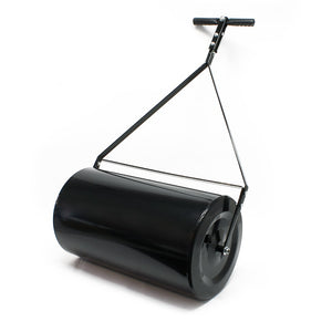 English Elm Combination Push Tow Lawn Roller 16 Gallon Drum for Garden Farm and Park Leveling W465122201