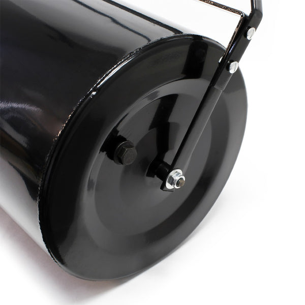 English Elm Combination Push Tow Lawn Roller 16 Gallon Drum for Garden Farm and Park Leveling W465122201