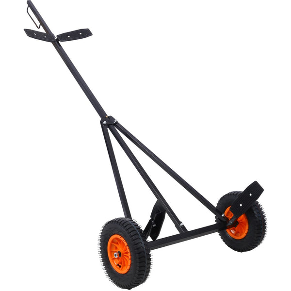 English Elm Boat Trailer Dolly Carbon Steel Mover with Adjustable Frame for Kayak and Fishing Use W465122205
