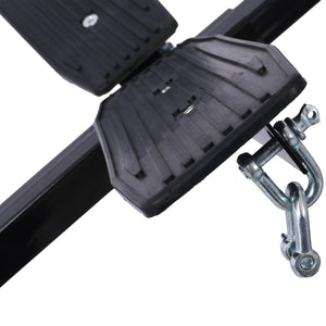 English Elm Boat Trailer Dolly Carbon Steel Mover with Adjustable Frame for Kayak and Fishing Use W465122205