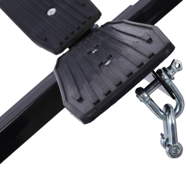 English Elm Boat Trailer Dolly Carbon Steel Mover with Adjustable Frame for Kayak and Fishing Use W465122205