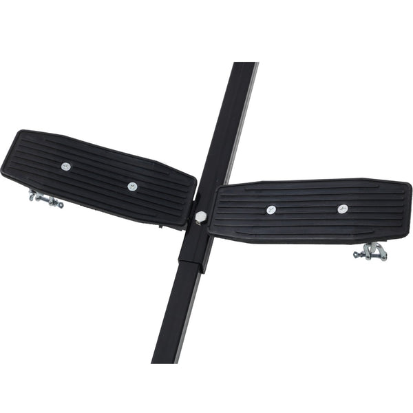English Elm Boat Trailer Dolly Carbon Steel Mover with Adjustable Frame for Kayak and Fishing Use W465122205