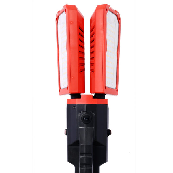 English Elm 10000 Lumen Dual Head Led Tripod Work Light with Ip54 Waterproof Aluminum Housing W465122419