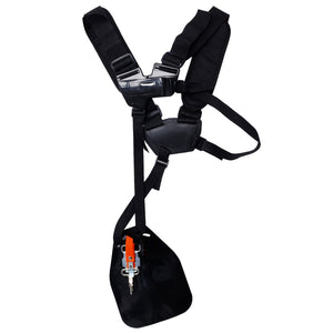 English Elm 52cc Gas Powered 2 in 1 String Trimmer with Brush Cutter and Ergonomic Grip Strap W465123542