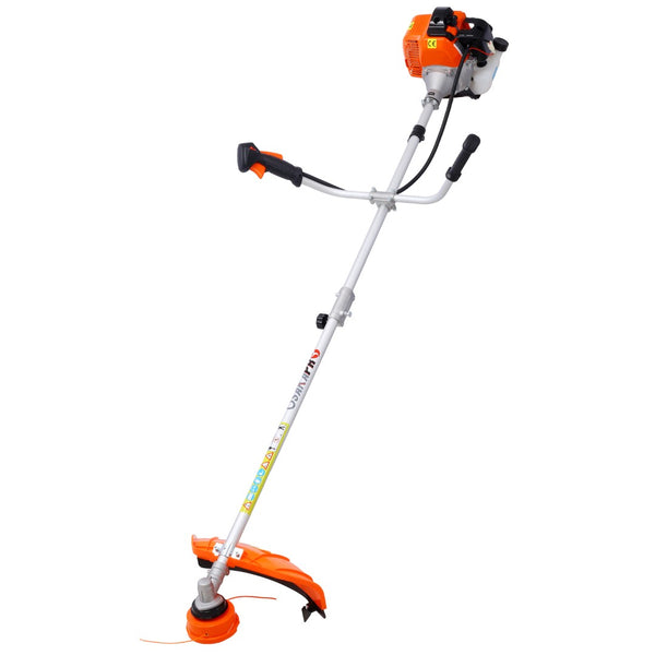 English Elm 52cc Gas Powered 2 in 1 String Trimmer with Brush Cutter and Ergonomic Grip Strap W465123542