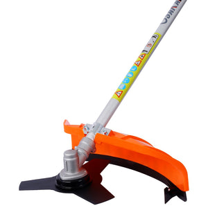 English Elm 52cc Gas Powered 2 in 1 String Trimmer with Brush Cutter and Ergonomic Grip Strap W465123542