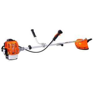 English Elm 52cc Gas Powered 2 in 1 String Trimmer with Brush Cutter and Ergonomic Grip Strap W465123542