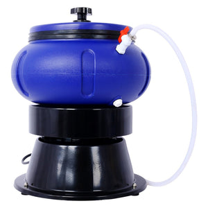 English Elm Electric Vibratory Tumbler Bowl 18 Lb Heavy Duty Metal Polishing Finishing Machine W465123698