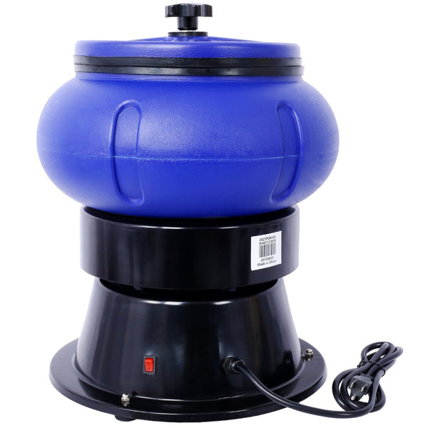 English Elm Electric Vibratory Tumbler Bowl 18 Lb Heavy Duty Metal Polishing Finishing Machine W465123698
