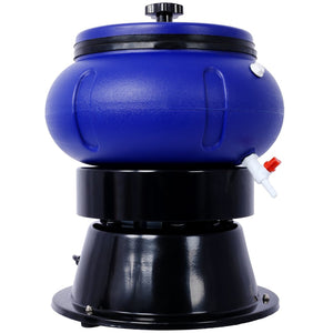 English Elm Electric Vibratory Tumbler Bowl 18 Lb Heavy Duty Metal Polishing Finishing Machine W465123698